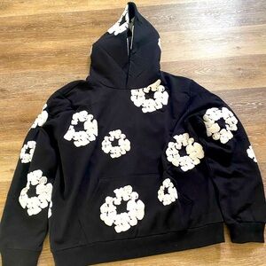Denim Tears black&white hoodie